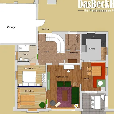 Dasbeckhaus - Chiemgau Karte