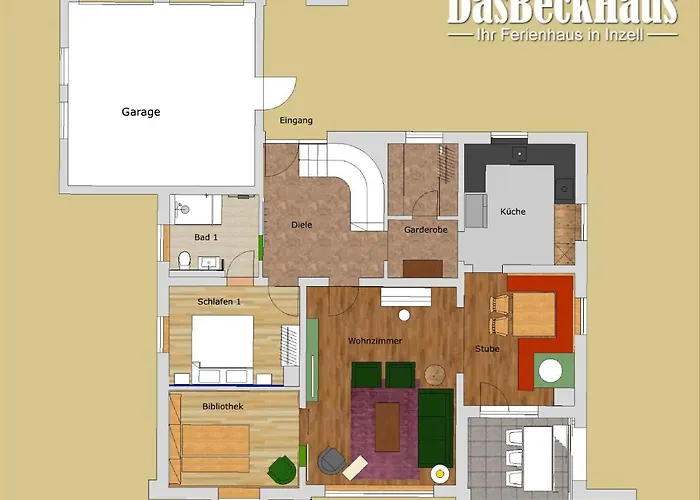 Dasbeckhaus - Chiemgau Karte